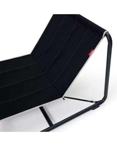 Anthracite BEANBASE armchair + ORIGINAL pouf Fatboy