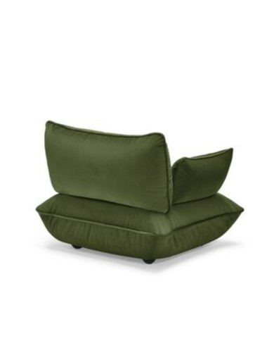 SUMO LOVESEAT armchair Velvet Recycled Deep Green Fatboy