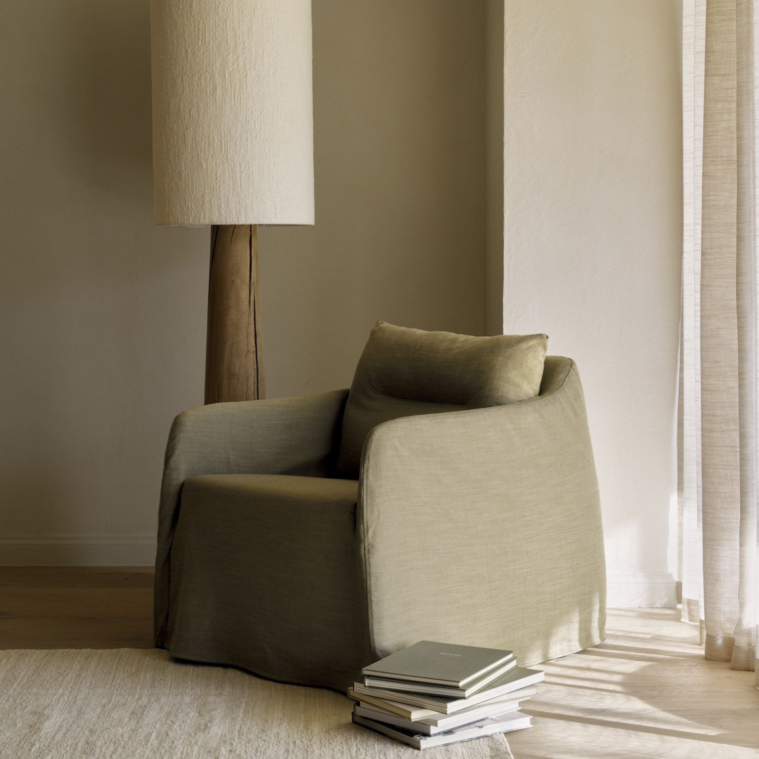 WEAVE armchair Green Ethnicraft