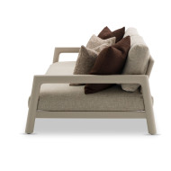 LIDO modular rope and aluminium sofa by Les Jardins du Sud