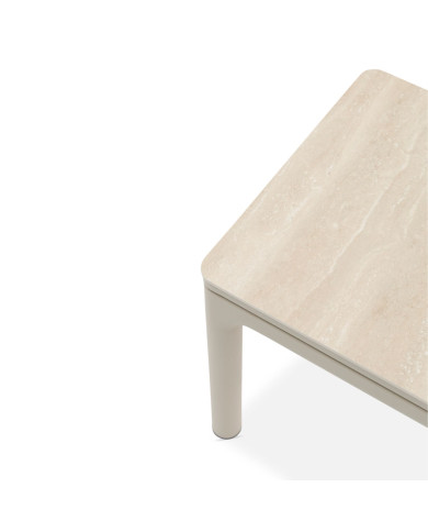 LIDO ceramic coffee table by Les Jardins du Sud