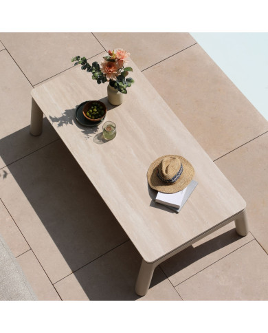 LIDO ceramic coffee table by Les Jardins du Sud