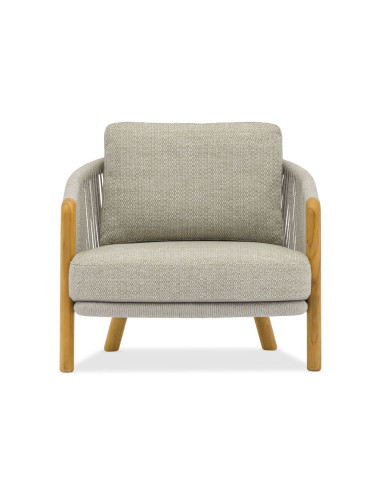 Fauteuil de jardin RIVIERA teck Les Jardins du Sud