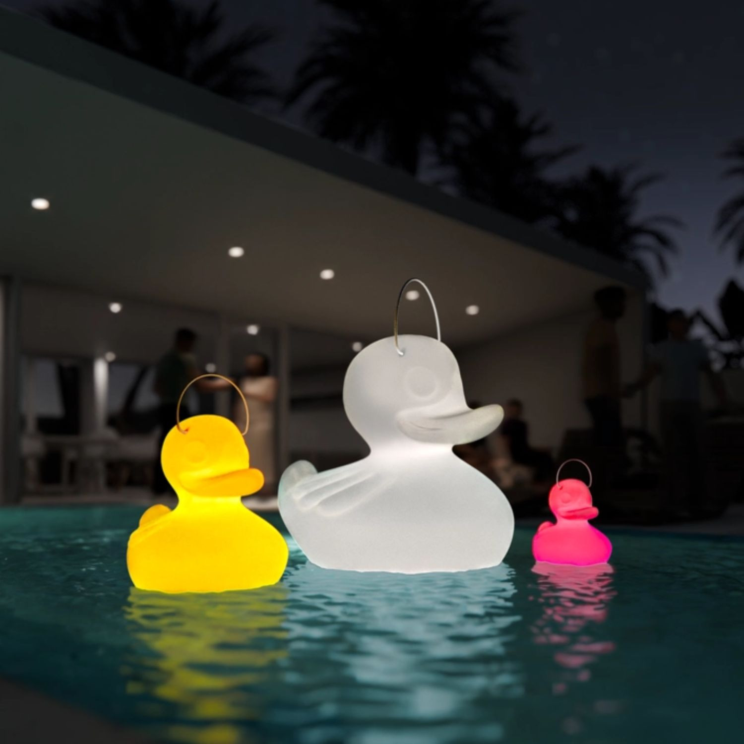 Lampe flottante DUCK DUCK h31 cm Goodnight Light