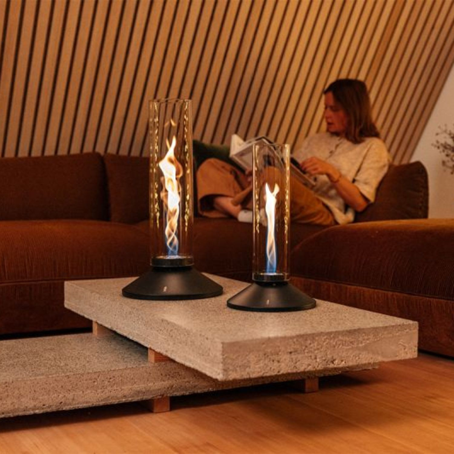 SPIN X 900 table fire by Höfats