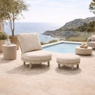 Salon de jardin OASIS alu teck Les Jardins du Sud