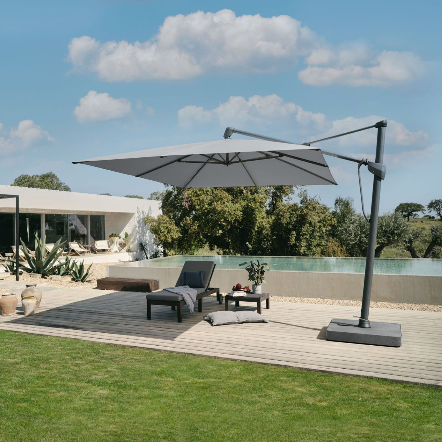 Parasol carré SOMBRANO S+ Glatz