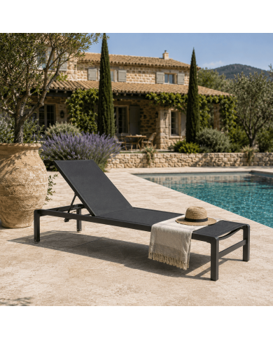 Bain de soleil ROME anthracite Les Jardins du Sud