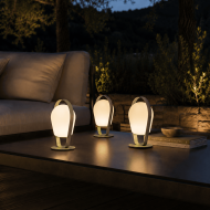 Lampes de table x3 AURA rechargeables Les Jardins du Sud