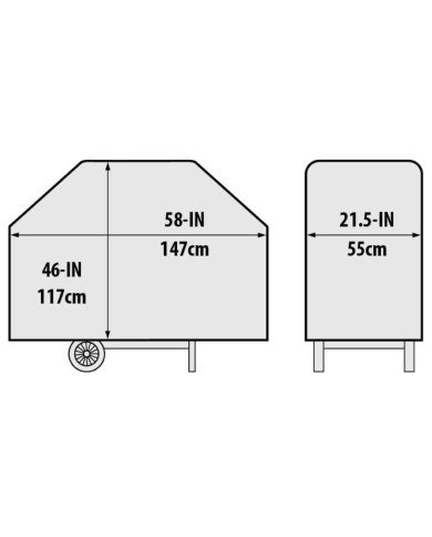 Housse select BARON / CROWN 4 brûleurs Broil King