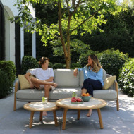 RIVIERA lounge set with 2/3-seater sofa by Les Jardins du Sud