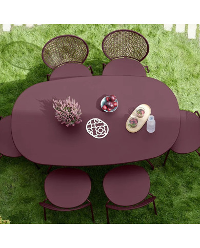 Table ovale OPÉRA + 160 x 90 cm Fermob