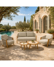 MALIBU garden lounge by Les Jardins du Sud