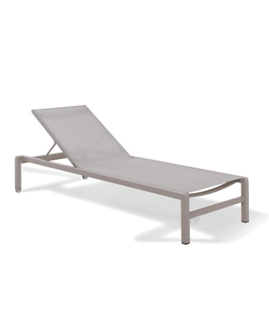 ROME taupe sun lounger Les Jardins du Sud