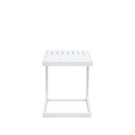 Table basse blanche CORAL Les Jardins du Sud