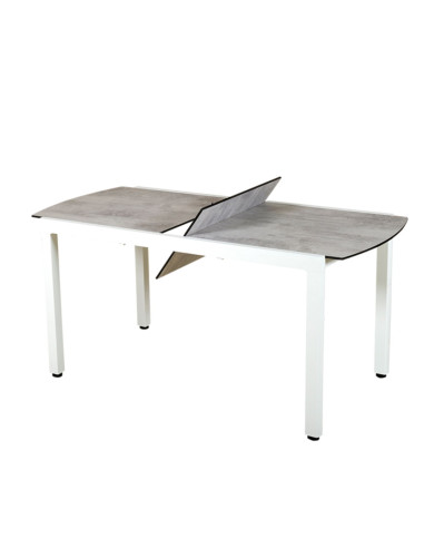 Table balcon extensible AMAKA blanche Les Jardins
