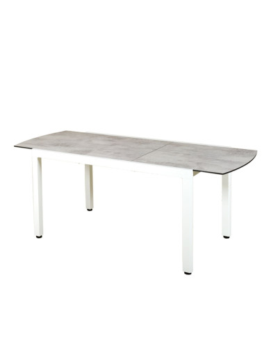 AMAKA extendable balcony table + 4 Les Jardins chairs