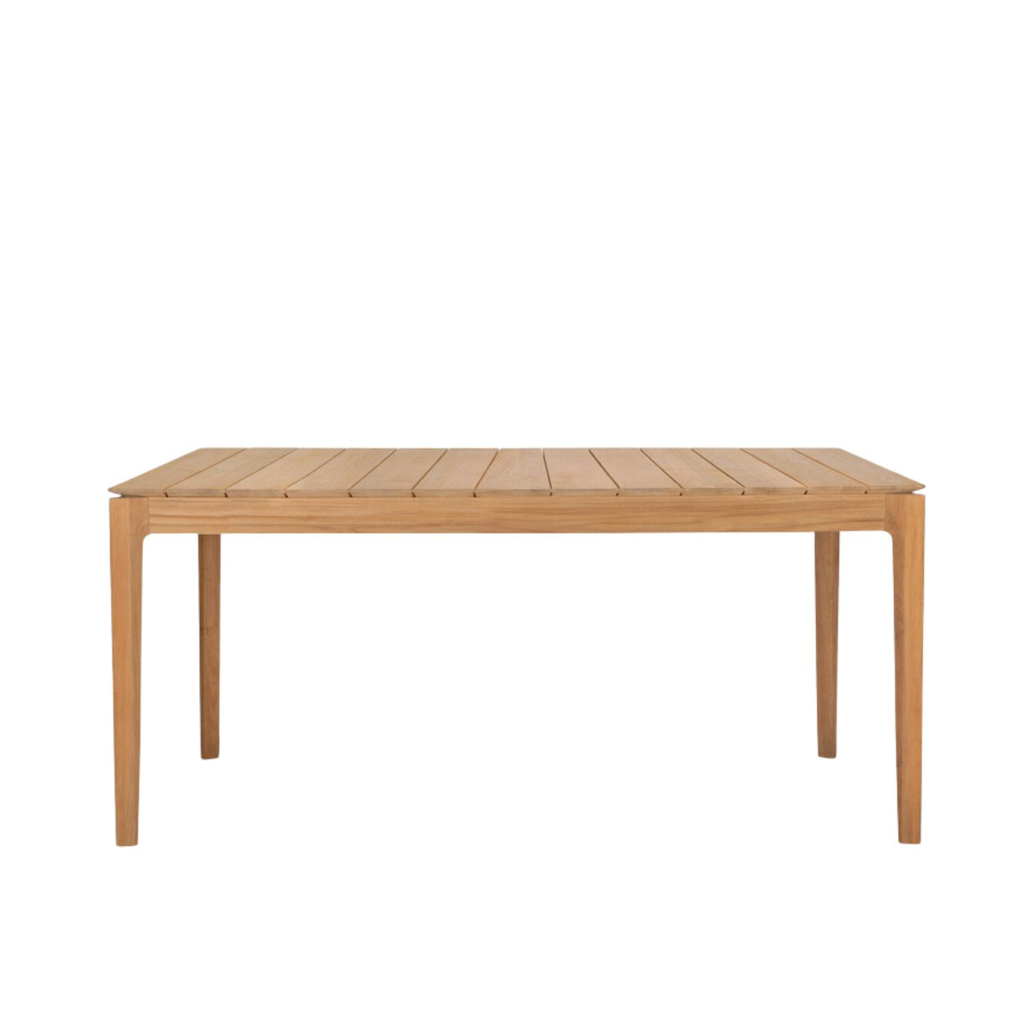 Table BOK Ethnicraft 162 cm + 4 chaises avec coussin