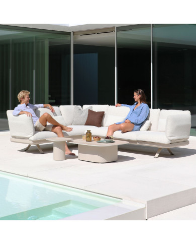 LAGUNA modular garden lounge by Les Jardins du Sud