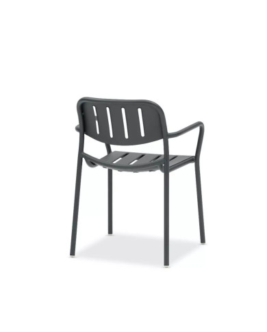 Fauteuil SUNNY anthracite Les Jardins du Sud