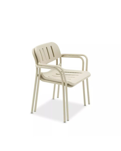 Fauteuil SUNNY beige Les Jardins du Sud