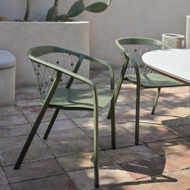 Fauteuil empilable CHESTER Les Jardins