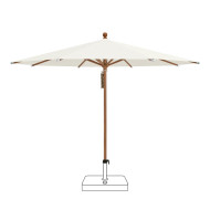 PIAZZA® Off White round parasol Ø300 cm Glatz