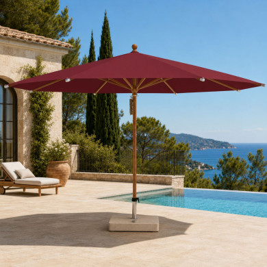 Parasol rond PIAZZA® Ø300 cm toile qualité 4 Glatz