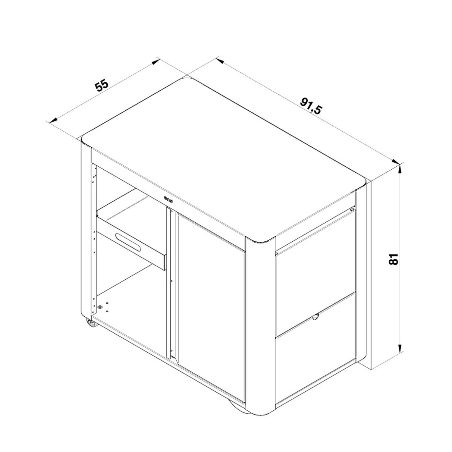Chariot ACHILLE porte inox ENO