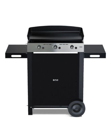 Combo plancha gaz INITIAL 65 inox sur chariot ENO