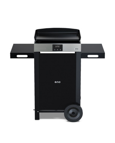 Combo plancha électrique INITIAL 50 inox sur chariot ENO
